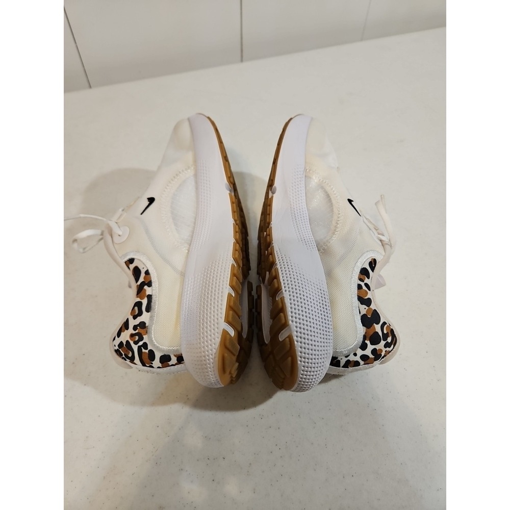 Nike React Escape Run "White Leopard" womens running shoes Size 9 Excellent(S179 - Picture 8 of 10